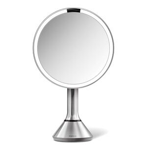 Simplehuman Round Sensor Mirror in Silver